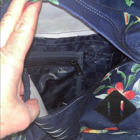 Vans Floral Blue Backpack / preowned - Picture 11 of 15